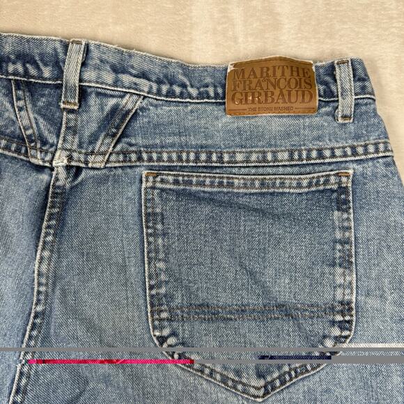 VTG Marithe Francois Girbaud Denim Jeans Mens Size 38 Wide Leg Baggy 90s USA - Picture 5 of 13